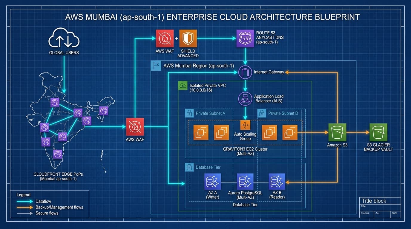 CloudGUI AWS Mumbai (ap-south-1) Enterprise Cloud Architecture Blueprint